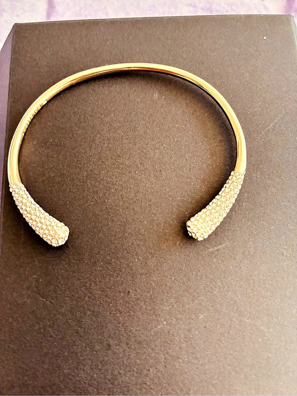 Kate Spade New York Gold Pave Cuff Bracelet Gold-Tone Cuff Bracelet , new